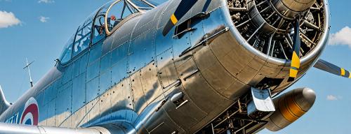 Vintage aircraft complete restoration project